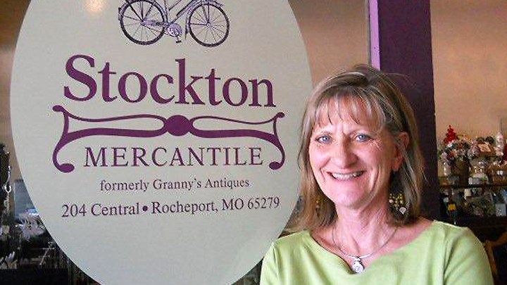 Diane Dunn, current owner of Stockton Mercantile